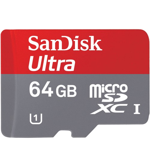 SanDisk Ultra microSDXC UHS-I Class 10 64GB